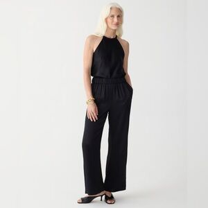 J.Crew Astrid wide-leg pant in luster crepe